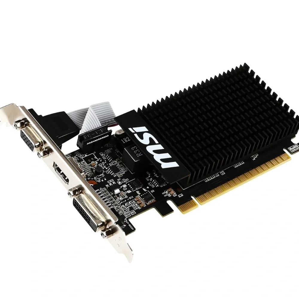 MSI GAMING GeForce GT 710 1GB GDRR3 64-bit HDCP Support DirectX 12 OpenGL 4.5 He
